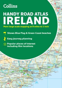 Collins Handy Road Atlas Ireland - Collins Maps (Paperback) 03-02-2022 