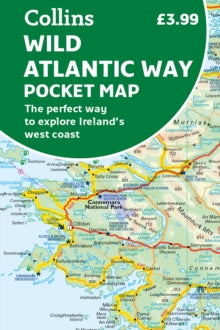 Wild Atlantic Way Pocket Map: The perfect way to explore Ireland's west coast - Collins Maps (Sheet map, folded) 02-03-2023 