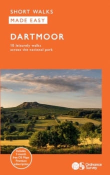 OS Short Walks Made Easy  Dartmoor - Ordnance Survey (Paperback) 22-04-2024 