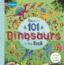 There Are 101  There are 101 Dinosaurs in This Book - Campbell Books; Chorkung (Board book) 27-06-2024 