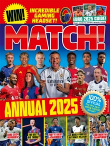 Match Annual 2025: The UK's Best-selling Football Annual! - MATCH (Hardback) 26-09-2024 