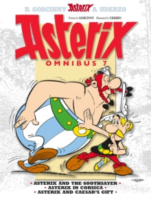 Asterix  Asterix: Asterix Omnibus 7: Asterix and The Soothsayer, Asterix in Corsica, Asterix and Caesar's Gift - Rene Goscinny; Albert Uderzo (Paperback) 17-04-2014 