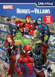 Marvel: Heroes and Villains Look and Find - Pi Kids; Art Mawhinney (Paperback) 01-10-2024 