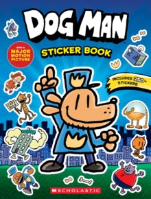 Dog Man Movie  Dog Man the Movie: Official Sticker Activity Book - Scholastic (Paperback) 02-01-2025 