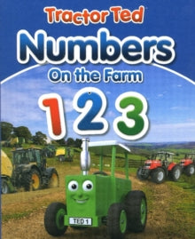 Tractor Ted Board Books 1 Tractor Ted Numbers on the Farm - alexandra heard (Hardback) 19-02-2023 