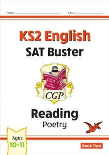 New KS2 English Reading SAT Buster: Poetry - Book 2 (for the 2022 tests) - CGP Books; CGP Books (Paperback) 02-11-2018 