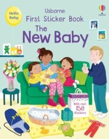 First Sticker Books  First Sticker Book The New Baby - Jessica Greenwell; Joanne Partis (Paperback) 04-07-2024 