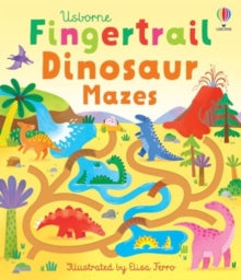 Fingertrails  Fingertrail Dinosaur Mazes - Felicity Brooks; Elisa Ferro (Board book) 04-07-2024 