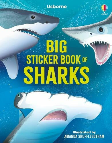 Big Sticker Books  Big Sticker Book of Sharks - Alice James; Amanda Shufflebotham (Paperback) 06-06-2024 