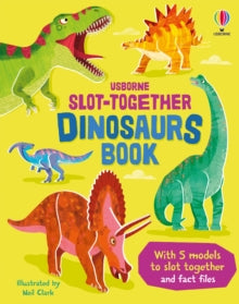 Slot-Together  Slot-together Dinosaurs Book - Abigail Wheatley; Neil Clark; Jenny Hilborne (Board book) 10-10-2024 