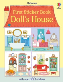 First Sticker Books  First Sticker Book Doll's House - Abigail Wheatley; Sophie Crichton (Paperback) 09-05-2024 