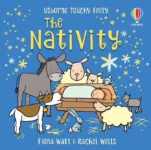 Touchy-feely books  Touchy-feely The Nativity - Fiona Watt; Rachel Wells (Board book) 10-10-2024 