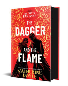 The City of Fantome 1 The Dagger and the Flame - Signed Independent Edition with Sprayed Edge - Catherine Doyle (Hardback) 26-09-2024