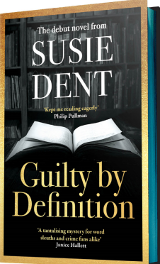 Guilty by Definition -Signed Independent Edition with Sprayed Edge - Susie Dent (Hardback) 15-08-2024