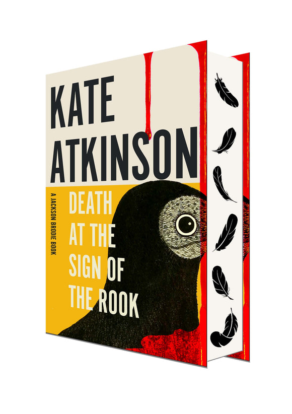 Jackson Brodie  Death at the Sign of the Rook - Independent Edition with stencil sprayed edge, an exclusive design underneath the dust jacket and Author Q&A - Kate Atkinson (Hardback) 22-08-2024