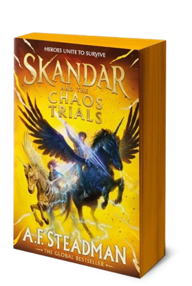 Skandar 3 Skandar and the Chaos Trials - (Pre Order) Independent Edition with Sprayed Edge - A.F. Steadman (Paperback / softback) 13-02-2025