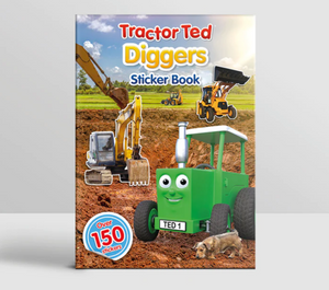 Tractor Ted Sticker Book - Digger - Alexandra Heard (Paperback) 24-03-2022 