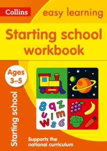 Collins Easy Learning Preschool  Starting School Workbook Ages 3-5: Ideal for home learning (Collins Easy Learning Preschool) - Collins Easy Learning (Paperback) 18-12-2015 