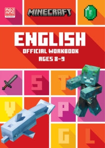 Minecraft Education  Minecraft Education - Minecraft English Ages 8-9: Official Workbook - Collins KS2 (Paperback) 04-11-2021 