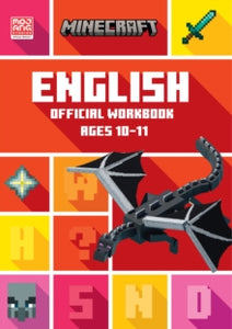 Minecraft Education  Minecraft Education - Minecraft English Ages 10-11: Official Workbook - Collins KS2 (Paperback) 04-11-2021 