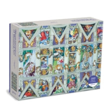 Sistine Chapel Ceiling Meowsterpiece of Western Art 2000 Piece Puzzle - Galison; Susan Herbert (Jigsaw) 28-11-2021 