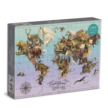 Wendy Gold Endangered Species 1500 Piece Puzzle - Galison; Wendy Gold (Jigsaw) 16-09-2021 