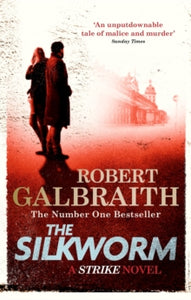 The Silkworm: Cormoran Strike Book 2 - Robert Galbraith (Paperback) 29-01-2015 Winner of Audible Sounds of Crime Award at Crimefest 2015 (UK) and US Audie Awards 2015 (UK). Short-listed for CWA Goldsboro Gold Dagger 2015 (UK). Long-listed for IMPAC D