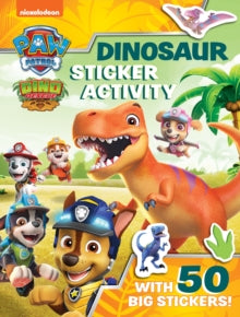 Paw Patrol Dinosaur Sticker Activity - Paw Patrol (Paperback) 09-06-2022 