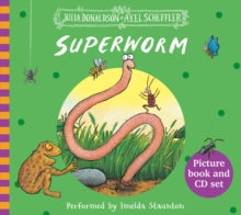 Superworm Book & CD - Julia Donaldson; Axel Scheffler (Paperback) 05-06-2014 