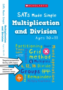 SATs Made Simple  Multiplication and Division Ages 10-11 - Paul Hollin (Paperback) 07-01-2021 