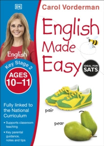 Made Easy Workbooks  English Made Easy, Ages 10-11 (Key Stage 2): Supports the National Curriculum, English Exercise Book - Carol Vorderman (Paperback) 01-07-2014 