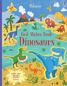 First Sticker Books series  First Sticker Book Dinosaurs - Hannah Watson (EDITOR); Hannah Watson (EDITOR); Jordan Wray (Paperback) 05-09-2019 