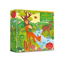 Book and 3 Jigsaws  Book and 3 Jigsaws: Woodland - Sam Taplin; Sam Taplin; Federica Iossa; Federica Iossa (Board book) 29-10-2020 