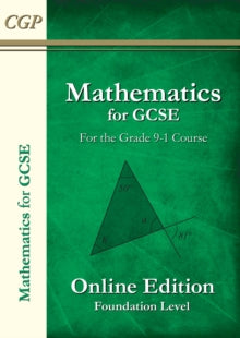 Maths for GCSE Textbook: Foundation (for the Grade 9-1 Course) - CGP Books (Paperback) 04-08-2021 