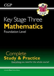 KS3 Maths Complete Revision & Practice - Foundation (with Online Edition) - CGP Books; CGP Books (Paperback) 20-02-2019 