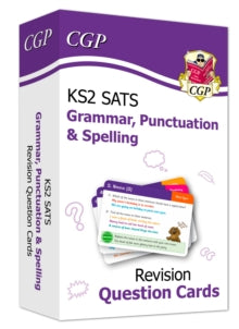 New KS2 English SATS Revision Question Cards: Grammar, Punctuation & Spelling (for the 2022 tests) - CGP Books; CGP Books (Mixed media product) 20-08-2019 