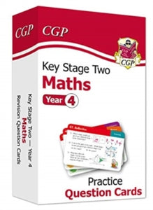 New KS2 Maths Practice Question Cards - Year 4 - CGP Books; CGP Books (Mixed media product) 02-06-2020 