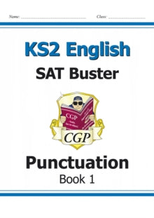 New KS2 English SAT Buster: Punctuation - Book 1 (for the 2022 tests) - CGP Books; CGP Books (Paperback) 01-06-2002 